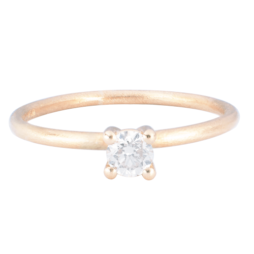 Brockenhuus-Schack-Jewellery Audrey-ring -karat-guld Bryllup Ring